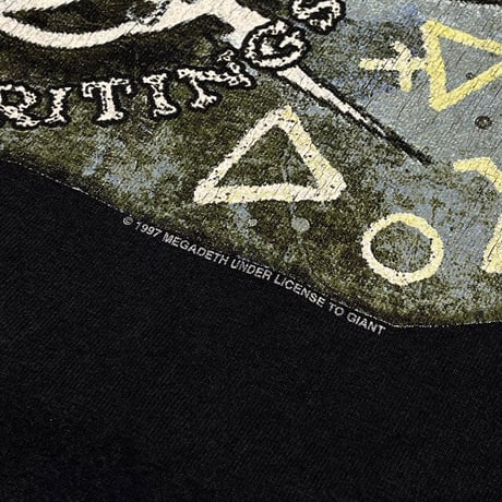 MEGADETH 1997 WORLD TOUR LS GIANT XL 6446