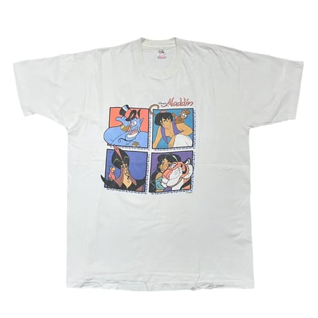 DISNEY VINTAGE ALADDIN TEE WHITE XL 6084