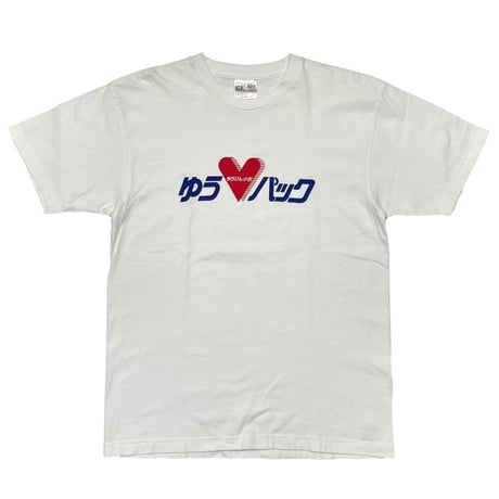 OLD & VINTAGE JAPAN POST ゆうパック LOGO WHITE LARGE 2866