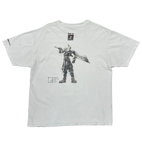 SQUARE SOFT FINAL FANTASY Ⅶ CLOUD WHITE POWERPRO BY ONEITA XL 9094