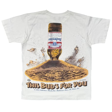 Budweiser 1995 ANT&BOTTLE WHITE CHANGES LARGE 1822