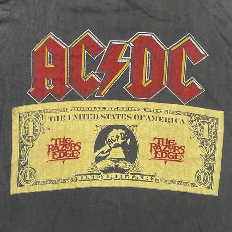 AC/DC THE RAZORS EDGE ONE DOLLAR FITS XL 8271