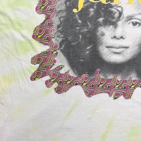 JANET JACKSON 93-94 WORLD TOUR BOOTLEG TIE DYE HORIZON FITS XL 1867