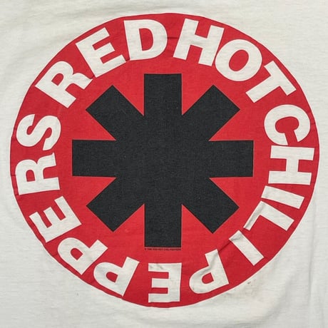 RED HOT CHILI PEPPERS BIKINI WALL 1992 WHITE GIANT FITS L-XL 9673