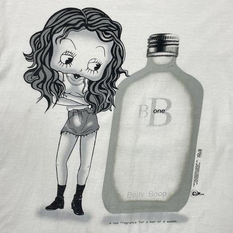 BETTY BOOP 1994 CK ONE PARODY BB ONE TULTEX LARGE 0037