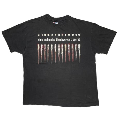 NINE INCH NAILS THE DOWNWARD SPIRAL SHREDDER HANES XL 0681