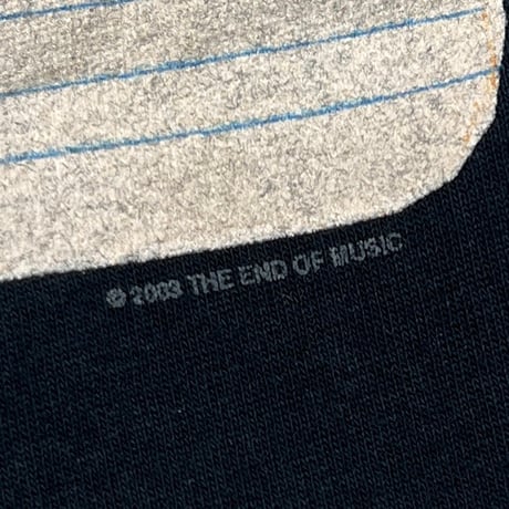 NIRVANA NOTE DOUBLE SIDE THE END OF MUSIC ANVIL MEDIUM 9690