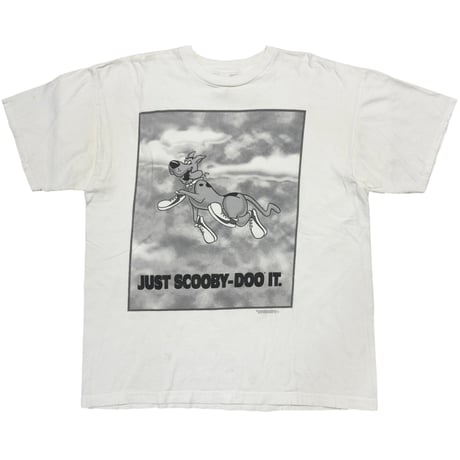 SCOOBY DOO JUST SCOOBY-DOO IT. NIKE JUST DO IT. PARODY WHITE XL 6754