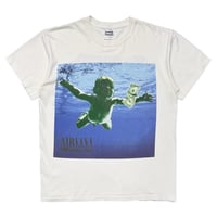 NIRVANA Y2K NEVERMIND WHITE GILDAN MEDIUM 8955
