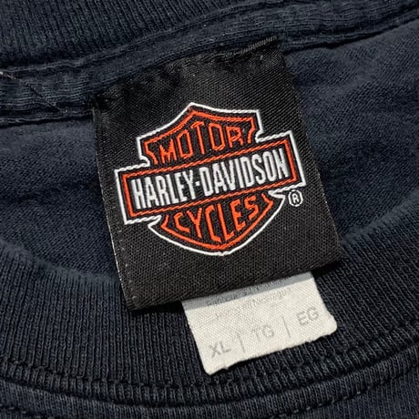 HARLEY DAVIDSON LOGO DOUBLE SIDE WISCONSIN LS XL 8148