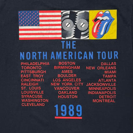 THE ROLLING STONES BIG LIP & TONGUE NORTH AMERICAN TOUR LARGE 3731