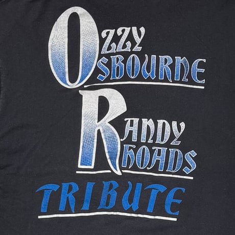 OZZY OSBOURNE x RANDY ROADS TRIBUTE SLEEVELESS HANES XL 5154