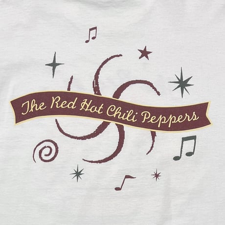 RED HOT CHILI PEPPERS 1995 ONE HOT MINUTE WHITE FRUIT OF THE LOOM XL 2974