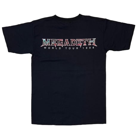 MEGADETH CHAOS! COMICS WORLD TOUR 1998 giant MEDIUM 7718