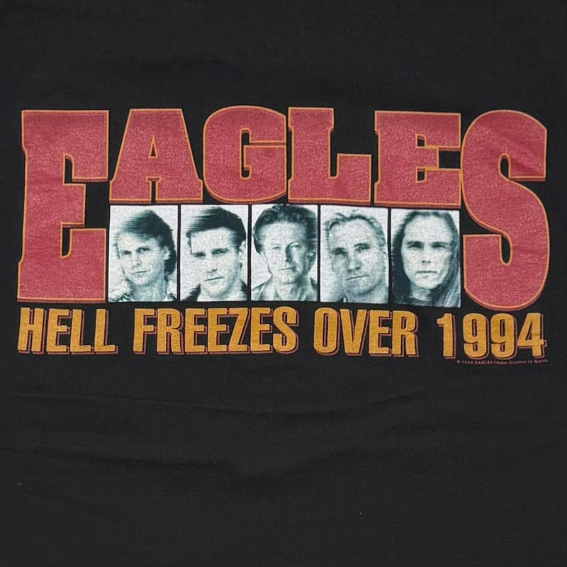 EAGLES HELL FREEZES OVER 1994 WORLD TOUR BLACK