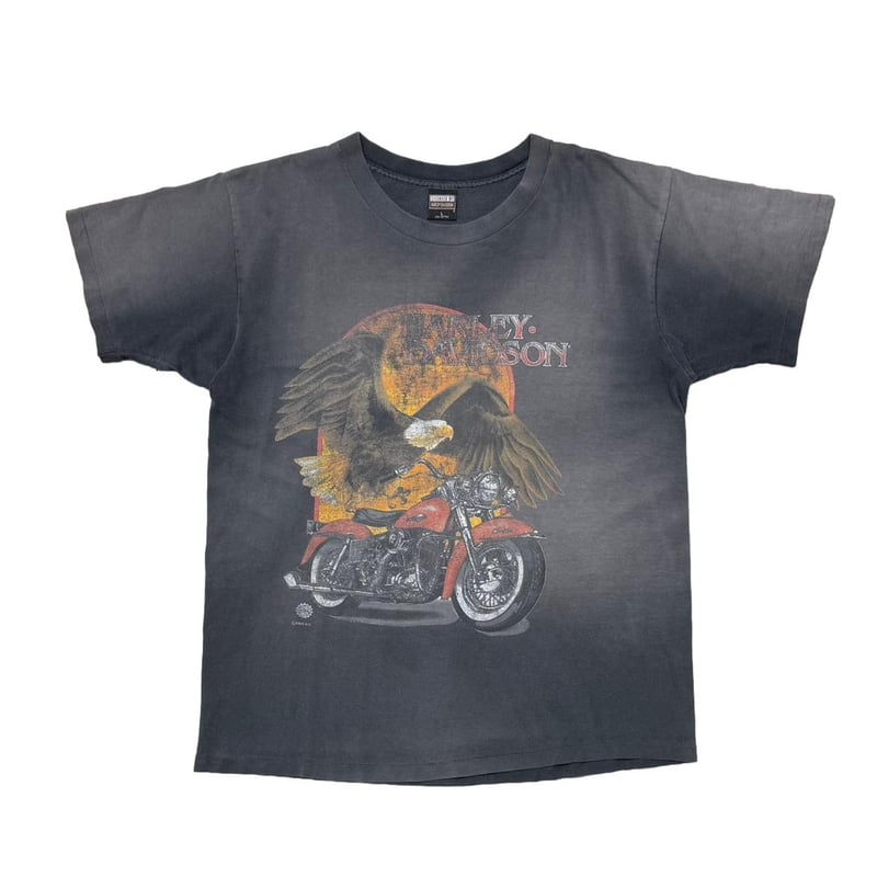 HARLEY DAVIDSON 1996 FRONT EAGLE AND BIKE BACK 