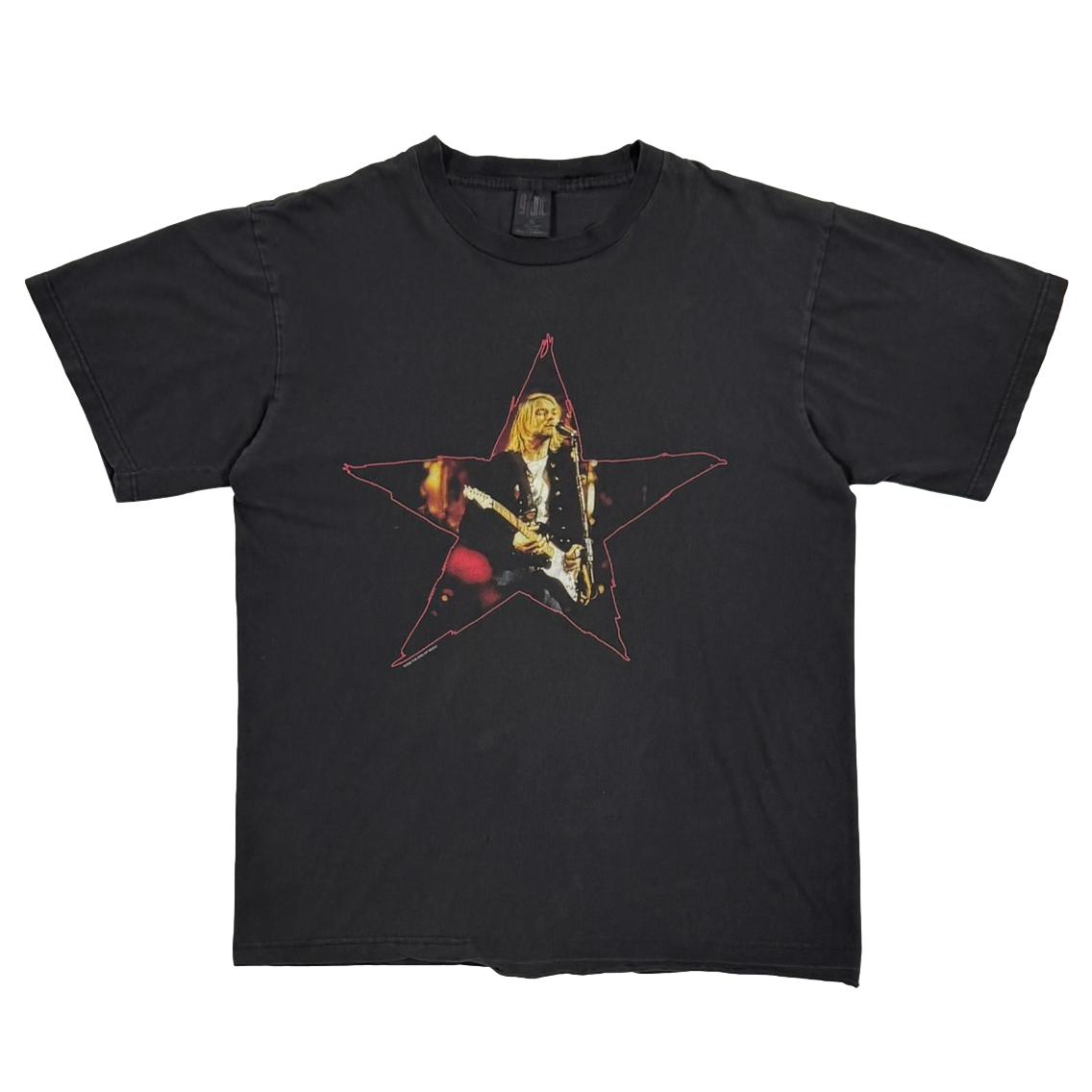 限定マット額装品/カートコバーン Kurt Cobain/デヴィッド シムズ NIRVANA KURT COBAIN MEMORIAL STAR GIANT XL 5269