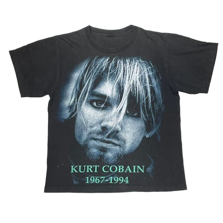 NIRVANA KURT COBAIN BOOTLEG MEMORIAL DOUBLE FACE FITS XL 2056