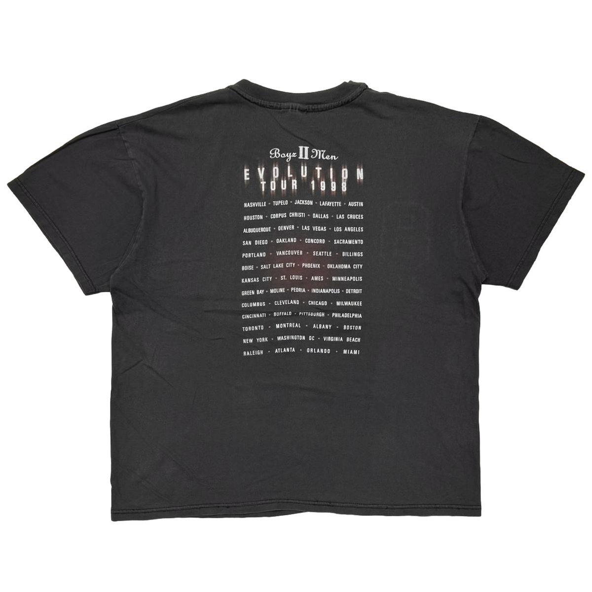 BOYZ Ⅱ MEN 1998 EVOLUTION TOUR STEDMAN BY HANES
