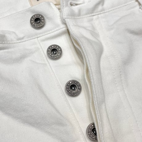 [Christmas Limited] greatLAnd ORIGINAL NO MAN CARPENTER DOUBLE KNEE PANT WASHED WHITE