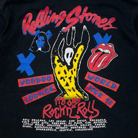 THE ROLLING STONES LIP & TONGUE VOODOO LOUNGE WORLD TOUR 94 BOOTLEG XL 8121