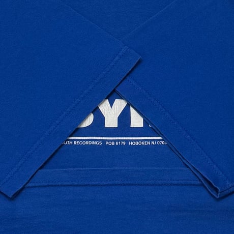 SONIC YOUTH SYR BACK CIRCLE ARABIC BLUE FRUIT OF THE LOOM LARGE 4824