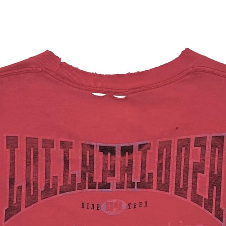 LOLLAPALOOZA 1994 SLEEVELESS RED ANVIL XL 9970