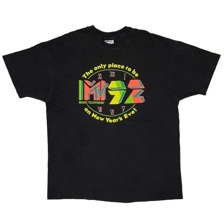 MTV The only palace to be on New Year's Eve! STAFF TEE Hanes XL 1770