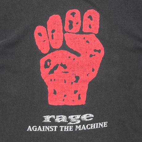 RAGE AGAINST THE MACHINE ANGRY FIST GIANT BY TULTEX LARGE 1203