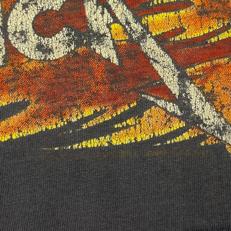 METALLICA PUSHEAD SIDE FLAMING VAMPIRE SKULL EURO XL 0462