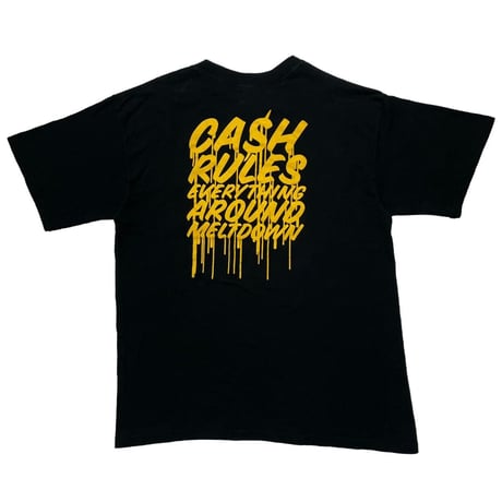 OLD & VINTAGE MELTDOWN CASH RULES EVERYTHING AROUND MELTDOWN GILDAN LARGE 4123