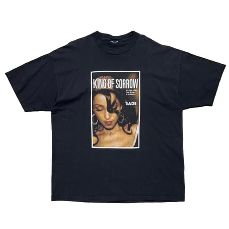 SADE シャーデー tシャツ 両面 USA製 XL キングオブソロー▲ SADE シャーデー tシャツ 両面 USA製 XL キングオブソロー△
