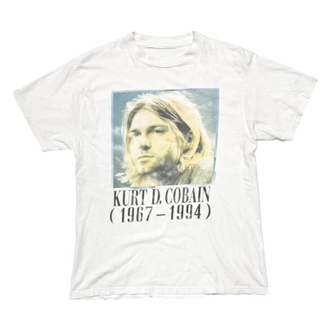 NIRVANA KURT COBAIN MEMORIAL ADULT WHITE FITS LARGE 2661
