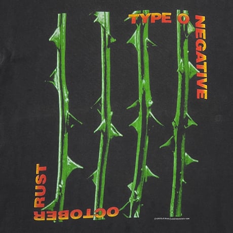 TYPE O NEGATIVE 1996 OCTOBER RUST BLUE GRAPE LARGE 9055