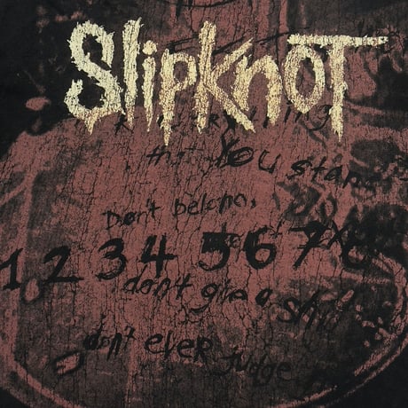 SLIPKNOT 00s 1st ALBUM OVP FITS LARGE 1066