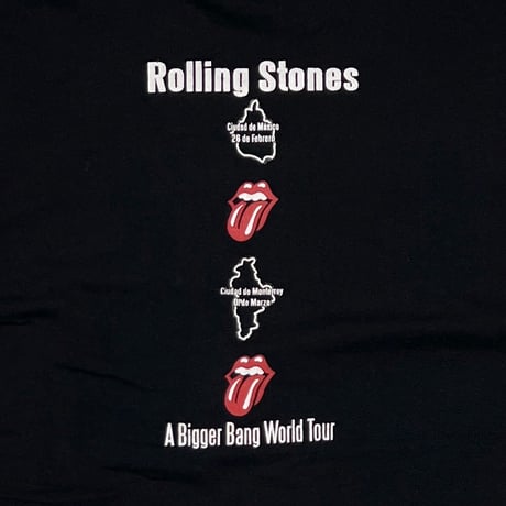 ROLLING STONES LIP & TONGUE A BIGGER BANG GILDAN XL 4271