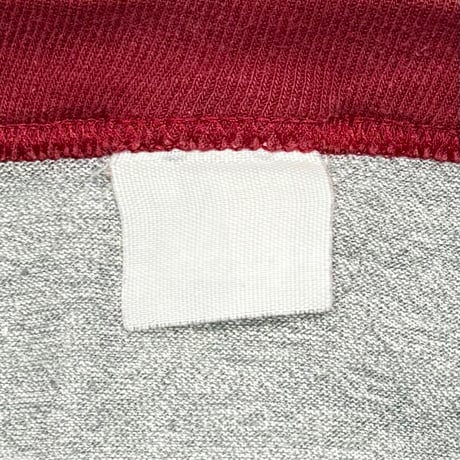 ROLLING STONES 1981 TOUR RAGLAN GREY/RED FITS LARGE 3380