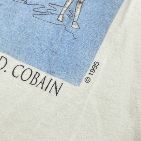 KURT D. COBAIN NIRVANA MEMORIAL RIP TEE GIANT LARGE