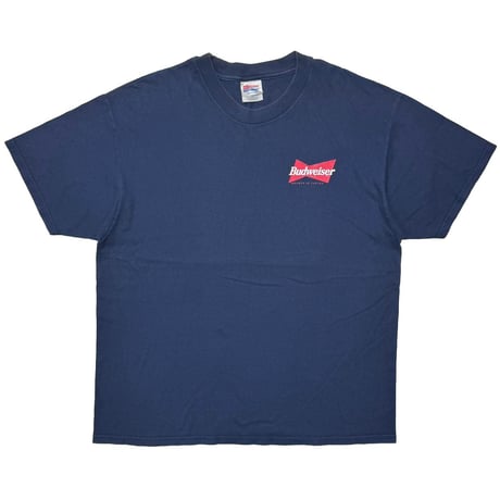 [MORE SALE] Budweiser FRONT LOGO BREWED IN CANADA NAVY HANES XL 5221