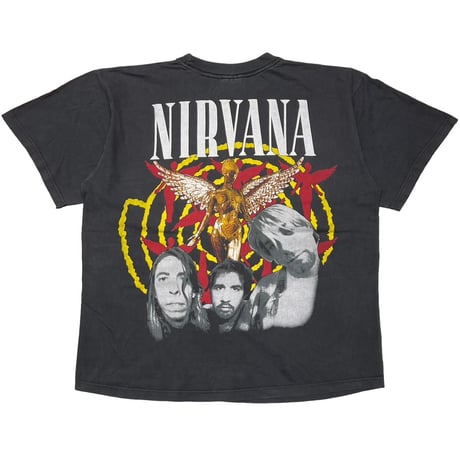 NIRVANA IN UTERO BACK MEMBER BOOTLEG EURO LARGE 9085