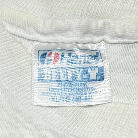 U2 ZOO TOUR WHITE HANES XL 1392