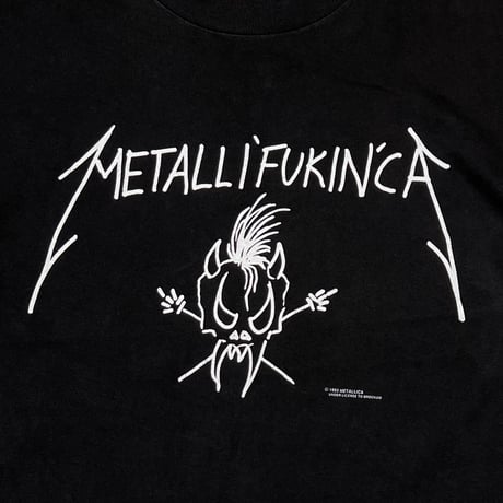 METALLICA 1993 METALLI'FUKIN'CA BROCKUM LARGE 5000