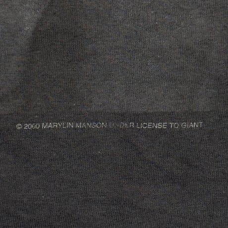 MARILYN MANSON 2000 MONOCHROME SKIN HEAD BG LARGE 6575