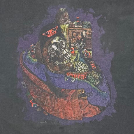 AEROSMITH GET A GRIP SKULL TV FITS XL 0214