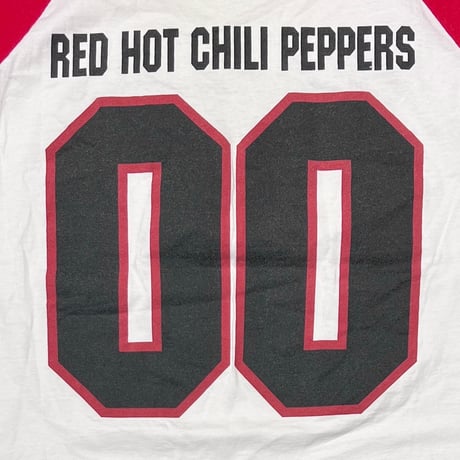RED HOT CHILI PEPPERS CALIFORNICATION 1999 RAGLAN RED GIANT XL 1527