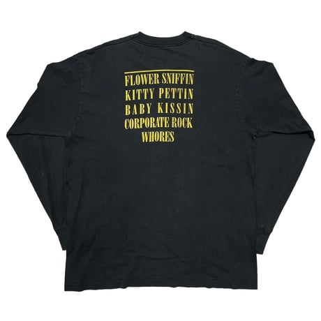 NIRVANA BACKSTAGE PASS LS TEE FRUIT OF THE LOOM XL 2764