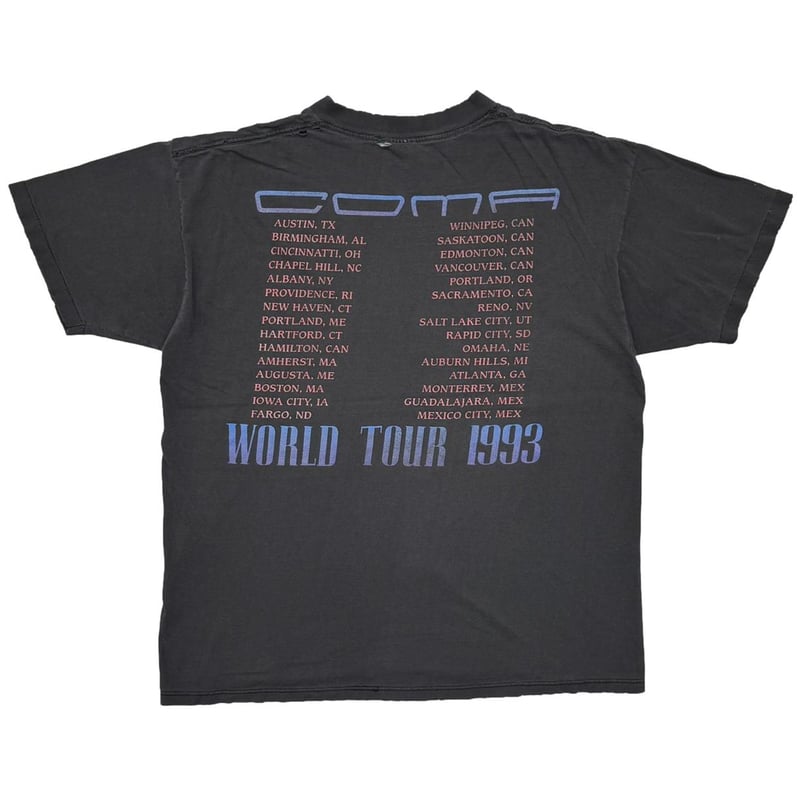 GUNS N' ROSES COMA WORLD TOUR 1993 BROCKUM XL 4