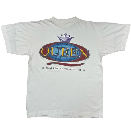 QUEEN INTERNATIONAL FAN CLUB WHITE LARGE 3606