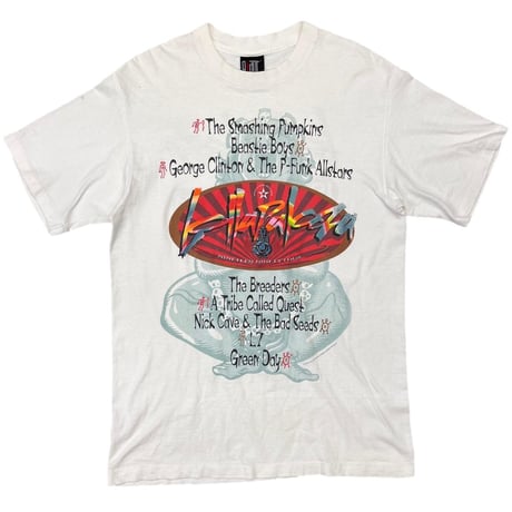 LOLLAPALOOZA 1994 WHITE GIANT BY TEEJAYS LARGE 9319