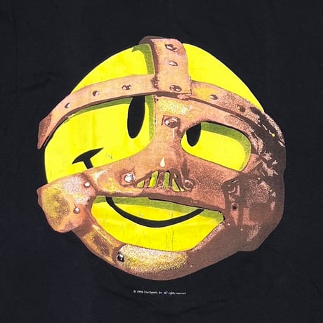 WWF 1996 Mick Foley MANKIND MASKED SMILE HAVE A NICE DAY! LARGE 0840